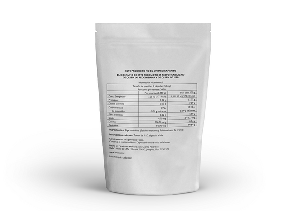 Cromo con espirulina - 300 caps