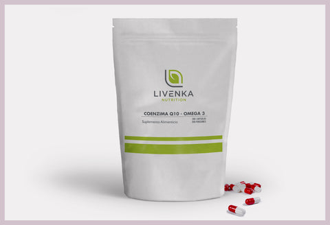 Coenzima Q10 y Omega 3 - 300 caps